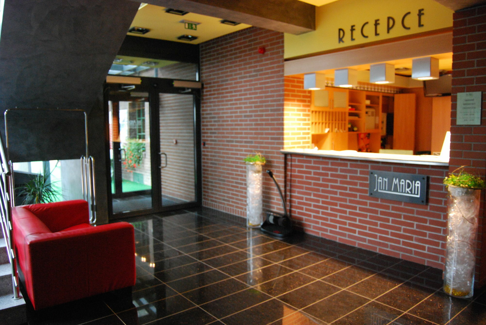 Jan Maria Hotel Острава Экстерьер фото